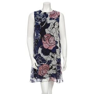 Diane Von Furtenberg Silk Floral Dress